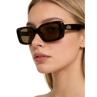Louis Vuitton Z3165U LV Script Low Rectangle Sunglasses  ✨