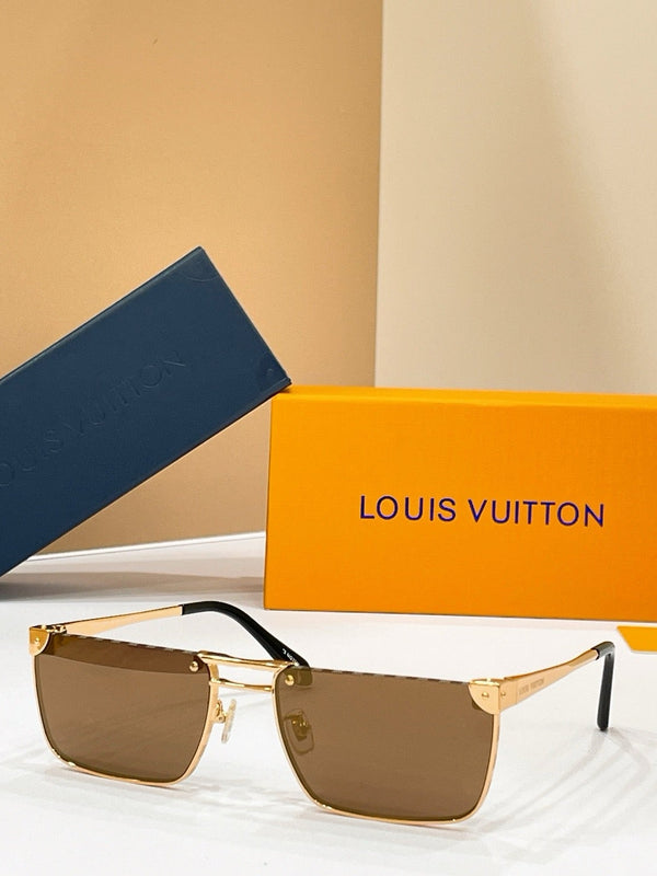 Louis Vuitton Z3206U LV Heritage Metal Low Square Sunglasses  ✨