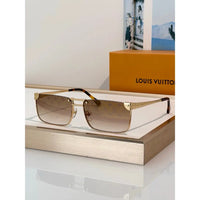 Louis Vuitton Z3240U LV Heritage Metal Low Square Sunglasses✨