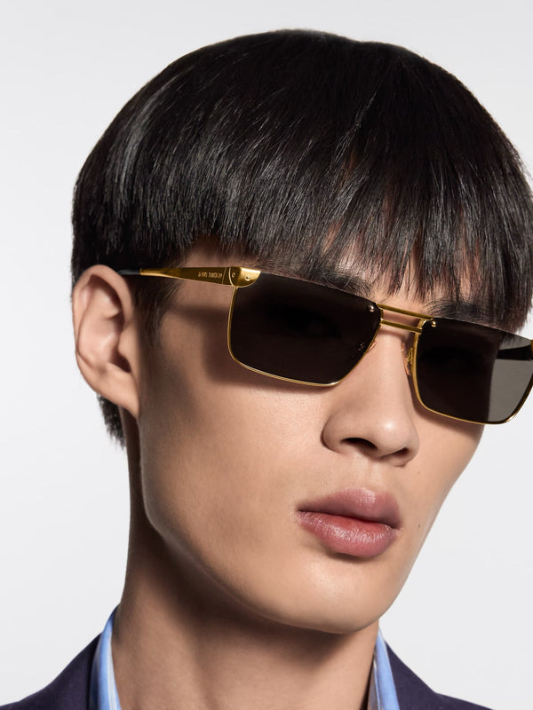 Louis Vuitton Z3240U LV Heritage Metal Low Square Sunglasses✨