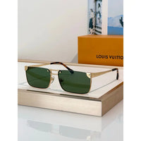 Louis Vuitton Z3240U LV Heritage Metal Low Square Sunglasses✨