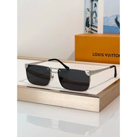 Louis Vuitton Z3240U LV Heritage Metal Low Square Sunglasses✨