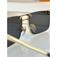 Louis Vuitton Z3240U LV Heritage Metal Low Square Sunglasses✨