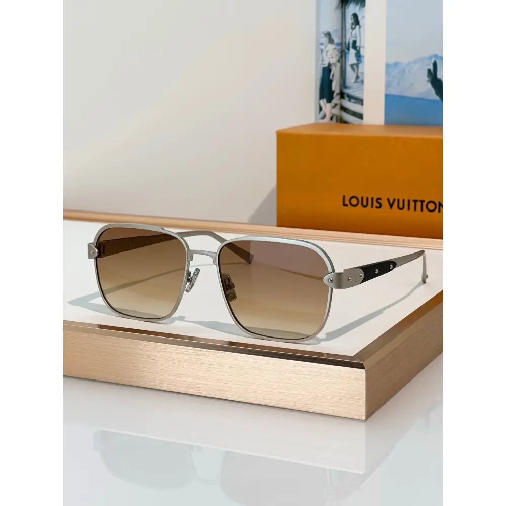 Louis Vuitton Z3247U LV Trunk Square Sunglasses ✨