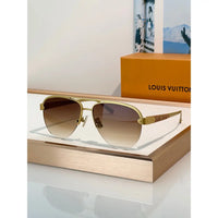 Louis Vuitton Z3248U New LV Trunk Pilot Sunglasses  ✨