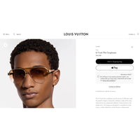 Louis Vuitton Z3248U New LV Trunk Pilot Sunglasses  ✨