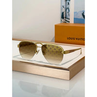 Louis Vuitton Z3248U New LV Trunk Pilot Sunglasses  ✨