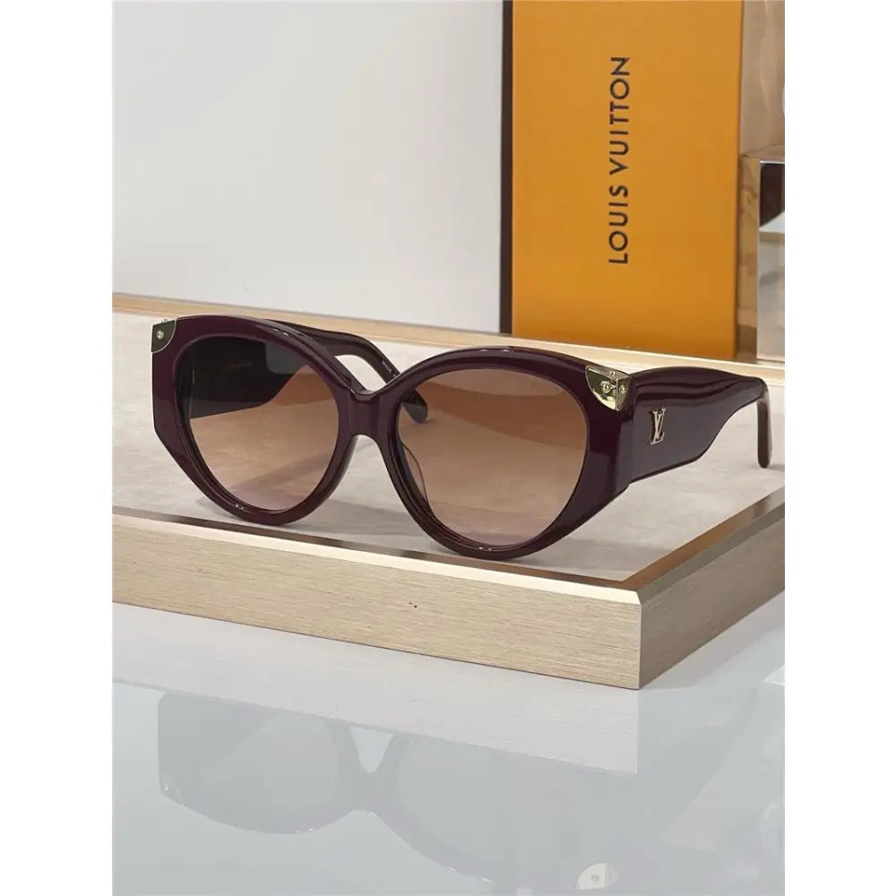 Louis Vuitton Z3339E LV Trunk Cat Eye Sunglasses ✨