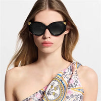 Louis Vuitton Z3339E LV Trunk Cat Eye Sunglasses ✨