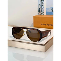 Louis Vuitton Z3399U LVision Pilot Sunglasses ✨