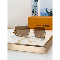 Louis Vuitton Z3457U Curvy Flower Rectangle Sunglasses✨
