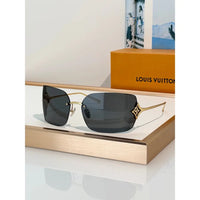 Louis Vuitton Z3457U Curvy Flower Rectangle Sunglasses✨