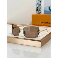 Louis Vuitton Z3457U Curvy Flower Rectangle Sunglasses✨