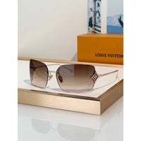 Louis Vuitton Z3457U Curvy Flower Rectangle Sunglasses✨