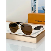 Louis Vuitton Z3463U LVision Light Pilot Sunglasses ✨