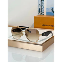 Louis Vuitton Z3463U LVision Light Pilot Sunglasses ✨