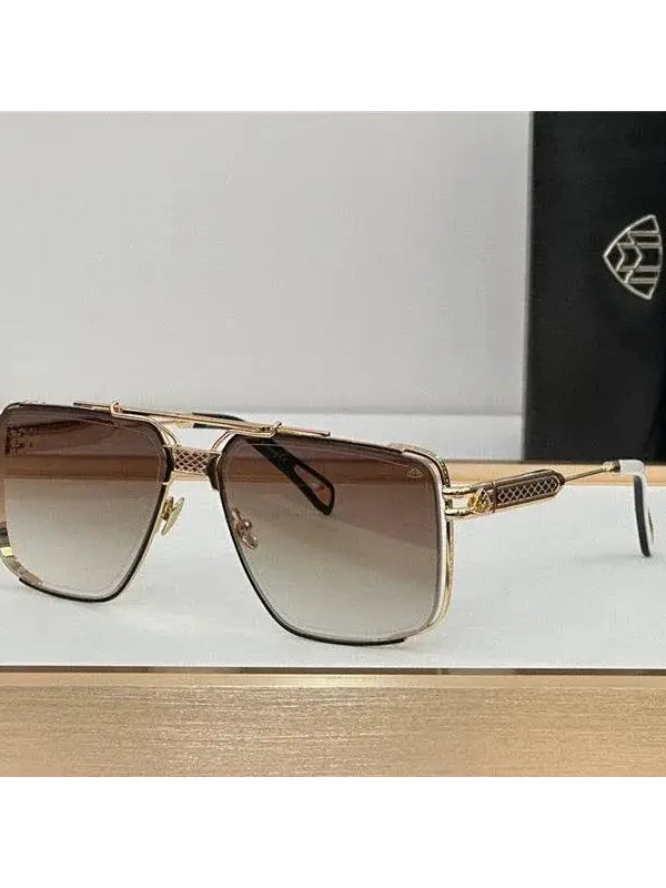 Maybach eyewear The Dawn I pilot-frame Men's Sunglasses 👑 $2750