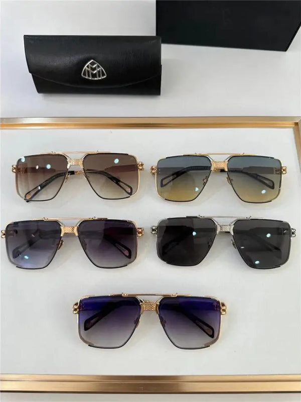 Maybach eyewear The Dawn I pilot-frame Men's Sunglasses 👑 $2750