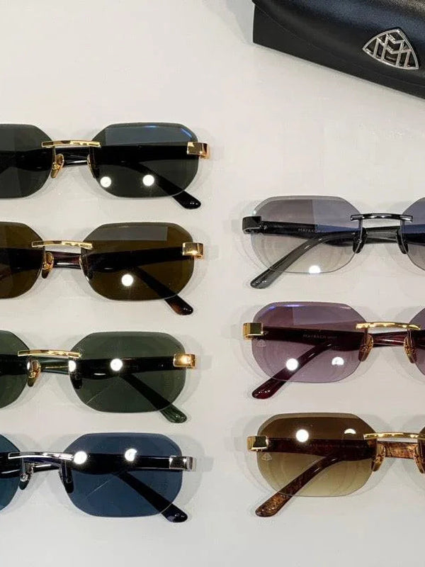 MAYBACH The Character V Unisex Sunglasses Mirror Zeiss Lenses 👑