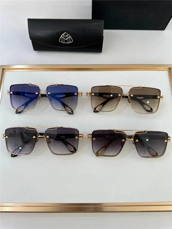 Maybach – The King II 63mm Men's Sunglasses 👑