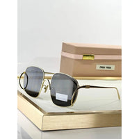 MIU MIU A57S 5AK40S Gold Sunglasses✨