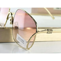MIU MIU A57S 5AK40S Gold Sunglasses✨