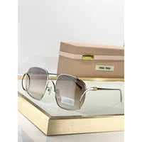 MIU MIU A57S 5AK40S Gold Sunglasses✨