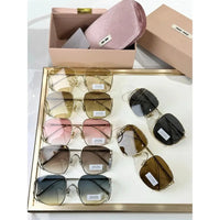 MIU MIU A57S 5AK40S Gold Sunglasses✨