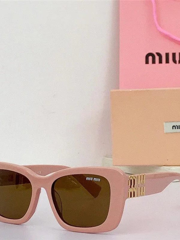 Miu Miu Glimpse oval-frame Acetate - 54 -07YS Women's Sunglasses✨