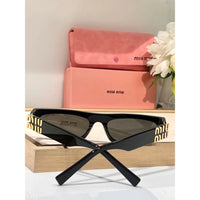 Miu Miu Glimpse oval-frame Acetate - 54 -07ZS Women's Sunglasses