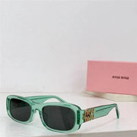 Miu Miu Glimpse oval-frame Acetate - 54 -08ZS Women's Sunglasses