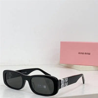 Miu Miu Glimpse oval-frame Acetate - 54 -08ZS Women's Sunglasses