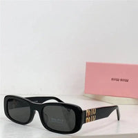 Miu Miu Glimpse oval-frame Acetate - 54 -08ZS Women's Sunglasses