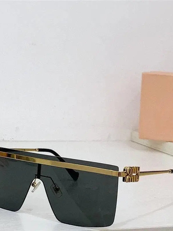 Miu Miu MU50ZS Gold-Black Frame  XXL-141mm Women's Sunglasses✨