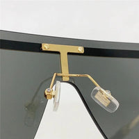 Miu Miu MU50ZS Gold-Black Frame XXL-141mm Women's Sunglasses✨