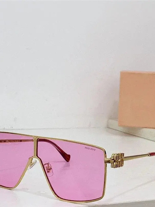 Miu Miu MU51ZS Gold-Black Frame 69mm Women's Sunglasses✨
