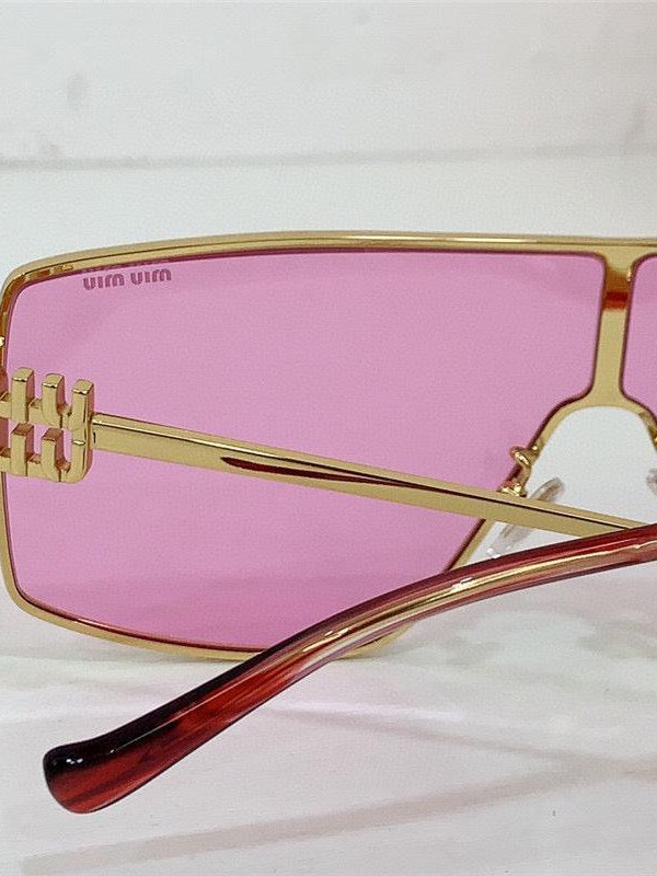 Miu Miu MU51ZS Gold-Black Frame 69mm Women's Sunglasses✨