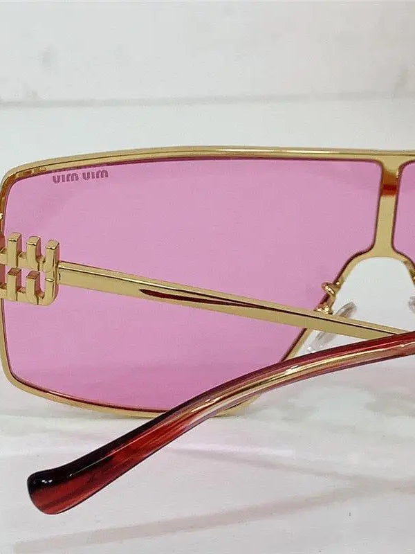 Miu Miu MU51ZS Gold-Black Frame 69mm Women's Sunglasses✨
