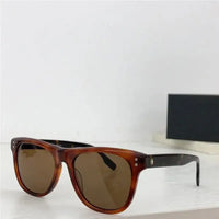 Mont Blanc Sunglasses MB 0124 S 001 Black / Silver Grey Lens Aviator 53-18🏎