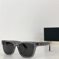 Mont Blanc Sunglasses MB 0254 S 001 Black / Silver Grey Lens Aviator 53-18🏎