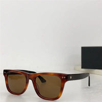 Mont Blanc Sunglasses MB 0254 S 001 Black / Silver Grey Lens Aviator 53-18🏎
