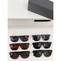 Mont Blanc Sunglasses MB 0254 S 001 Black / Silver Grey Lens Aviator 53-18🏎