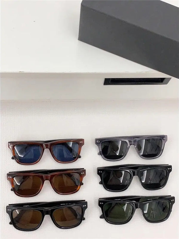 Mont Blanc Sunglasses MB 0254 S 001 Black / Silver Grey Lens Aviator 53-18🏎
