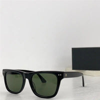 Mont Blanc Sunglasses MB 0254 S 001 Black / Silver Grey Lens Aviator 53-18🏎