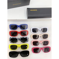 New Season BALENCIAGA Eyewear BB0310SK rectangle-frame sunglasses ✨