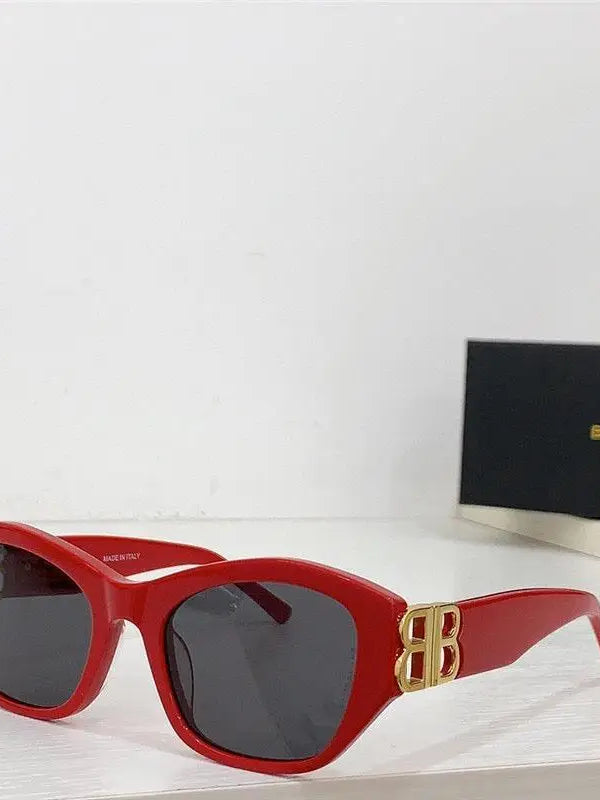 New Season BALENCIAGA Eyewear BB0311SK rectangle-frame sunglasses ✨