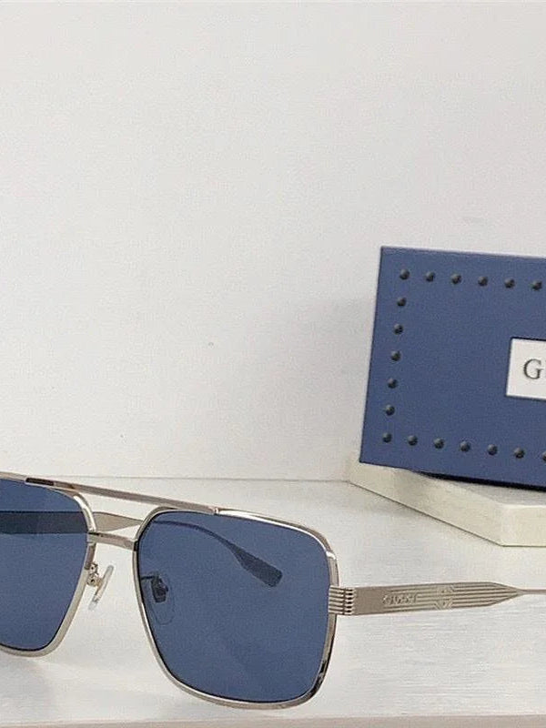 New Season Gucci 1512S Eyewear Rectangle frame Sunglasses  ✨