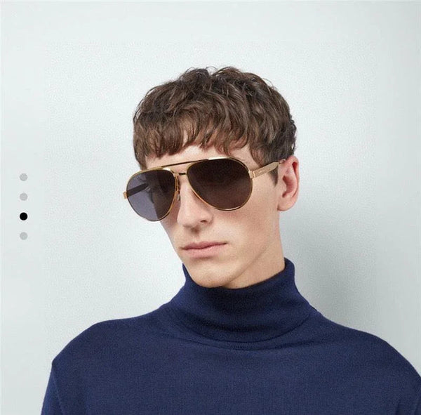 New Season Gucci 1513S Eyewear navigator-frame Sunglasses  ✨
