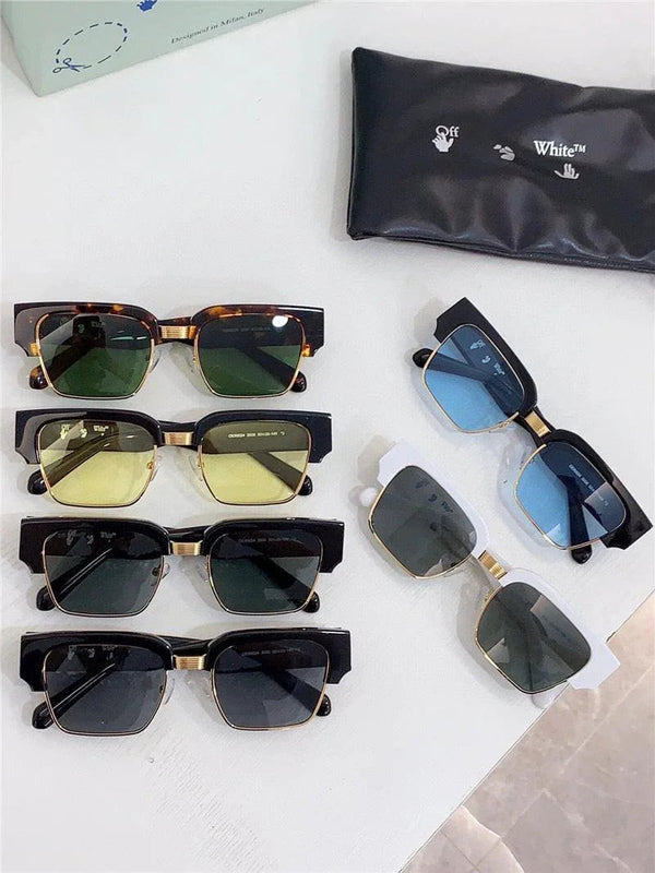 OFF-WHITE! WASHINGTON OERI024 1007 52 UNISEX Sunglasses ✨