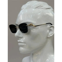 PANTHÈRE DE CARTIER CT 0120 - Platinum-Gold Sunglasses 👑